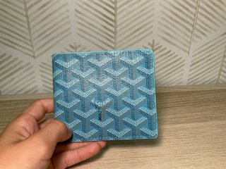 Pack Carteras estilo Goyard Azul y Blanco