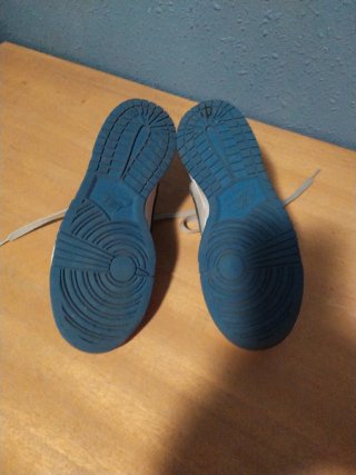 Zapatillas Nike Grises y Azules