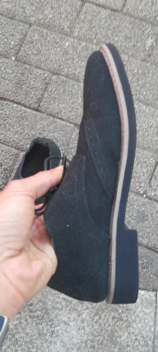 Zapatos de vestir negros estilo Oxford