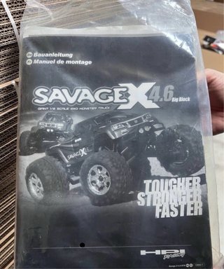 RC Nitro Savage 4.6