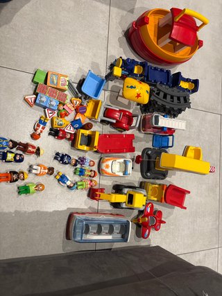 Lote juguetes infantil Playmobil 123