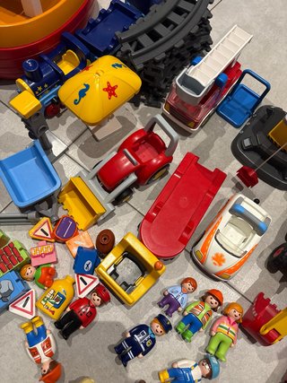 Lote juguetes infantil Playmobil 123