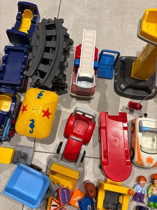 Lote juguetes infantil Playmobil 123