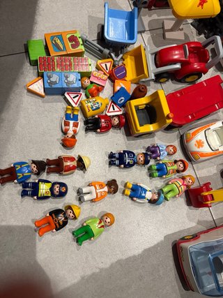 Lote juguetes infantil Playmobil 123