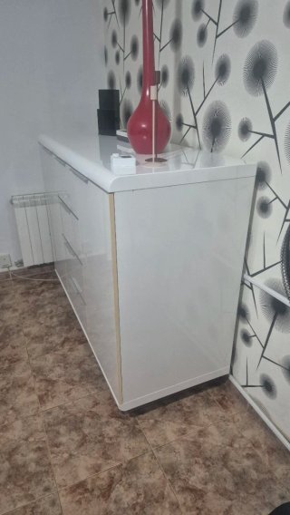 Mueble Comedor Blanco Estanteria  Pregunten medida