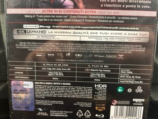 The Crow Il Corvo Steelbook 4K + Blu-ray