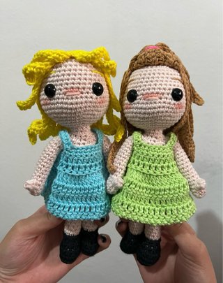 Muñecos tejidos a crochet