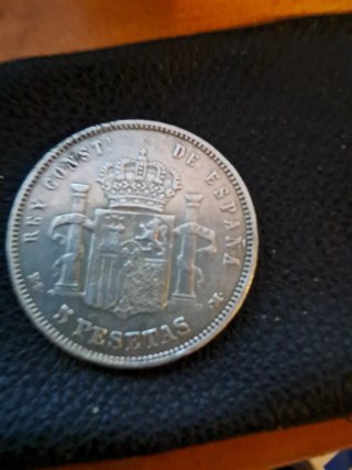 Moneda Alfonso XII 1880