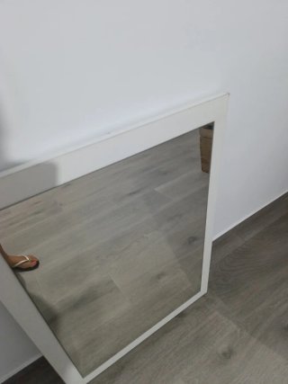 Espejo blanco moderno