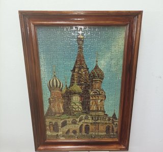 Cuadro Puzzle catedral rusa