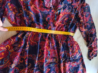 Vestito Calliope fantasia paisley