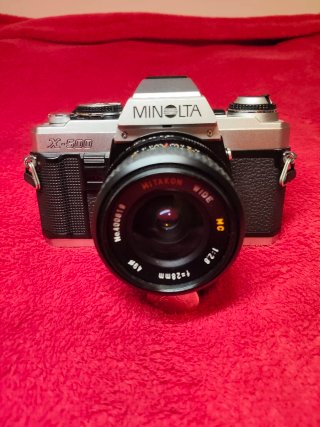 Minolta X-500 Cámara Analógica