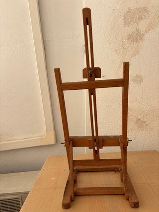 Caballete de mesa de madera