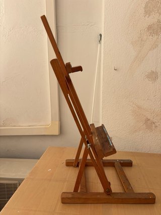 Caballete de mesa de madera