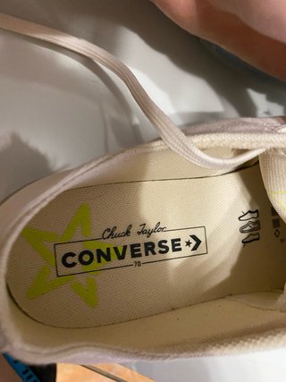 Zapatillas Converse Beige/Blanco