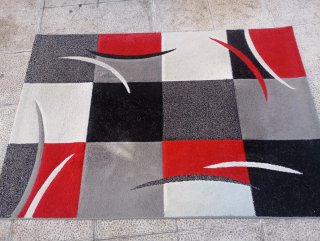 Alfombra Moderna Diseño Geométrico
