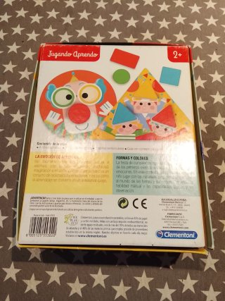 Puzzle Clementoni Formas y Colores 2+