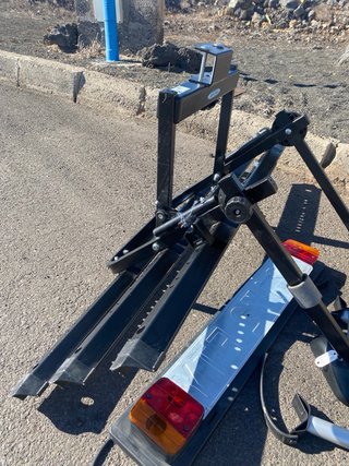 Baca de bicis para bola de remolque