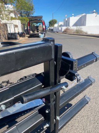 Baca de bicis para bola de remolque