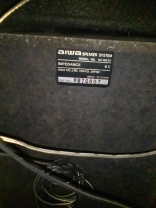 Minicadena Aiwa NSX-533 Karaoke CD