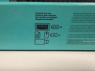 Pack de 5 Logitech MK220 raton+teclado. Sin abrir