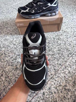 Asics Gel Grigie e Nere Taglia 43