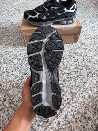 Asics Gel Grigie e Nere Taglia 43