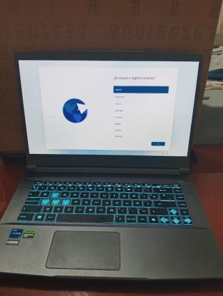 Portátil Gaming MSI Thin 15 Core i5 500GB