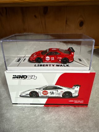 INNO64 1/64 LBWK F40 COLLETチェイス Inno64 Ferrari F40 Collet
