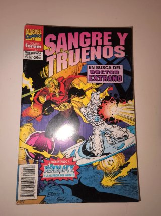 Colección de comics sangre y truenos.