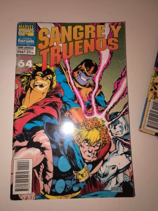 Colección de comics sangre y truenos.