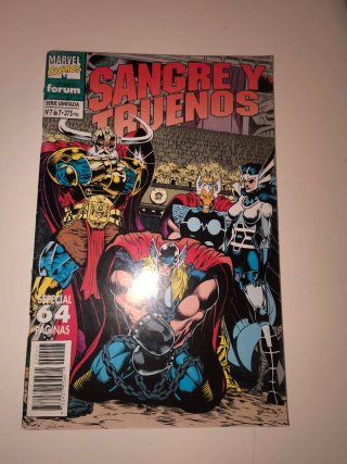 Colección de comics sangre y truenos.