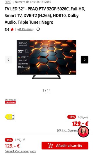 Smart TV OK 32 HD