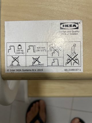 Taburete escalera IKEA