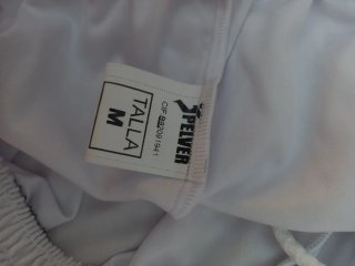 Pantalón deportivo OLD RECRE blanco Talla M