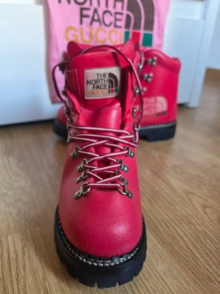 Stivali Gucci x Northface Rossi