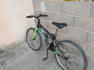 Bicicleta Montaña DEN 24 Verde/Negra