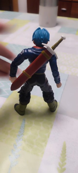 Figura Acción Trunks Dragon Ball Bandai 17cm