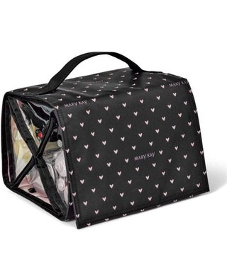 Neceser Mary Kay Negro Corazones Rosas