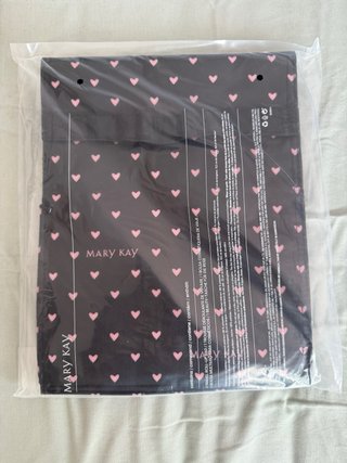 Neceser Mary Kay Negro Corazones Rosas