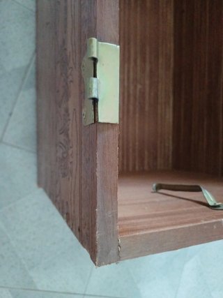 Baúl Madera Maciza Tallada Antiguo