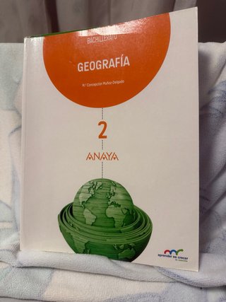 Geografía, 2 Bachillerato