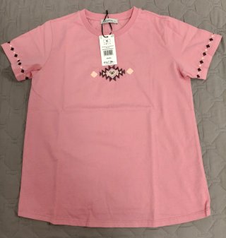Camiseta rosa Silbon talla M