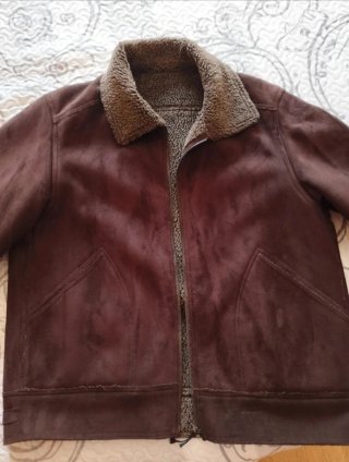 Cazadora de hombre marrón Talla XL