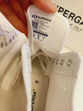 Zapatillas Superga plataforma blancas