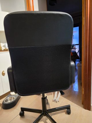 Silla de escritorio negra