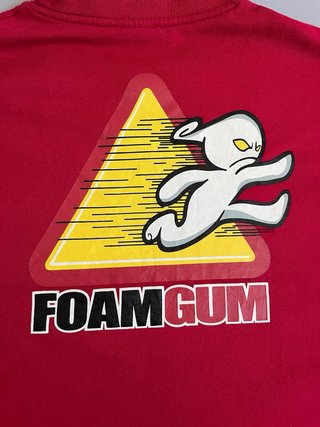 Camiseta Foam Gum Y2K Roja