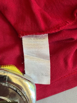 Camiseta Foam Gum Y2K Roja