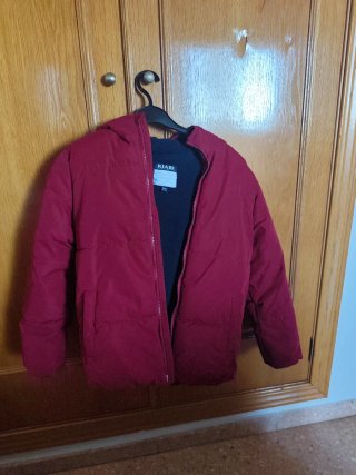 Anorak Kiabi Rojo talla 10.como.nueva