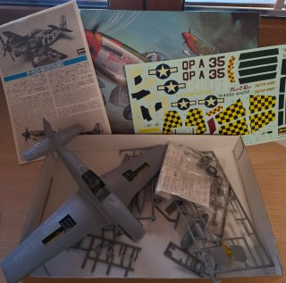 Maqueta Mustang P51D 1/32 Hasegawa